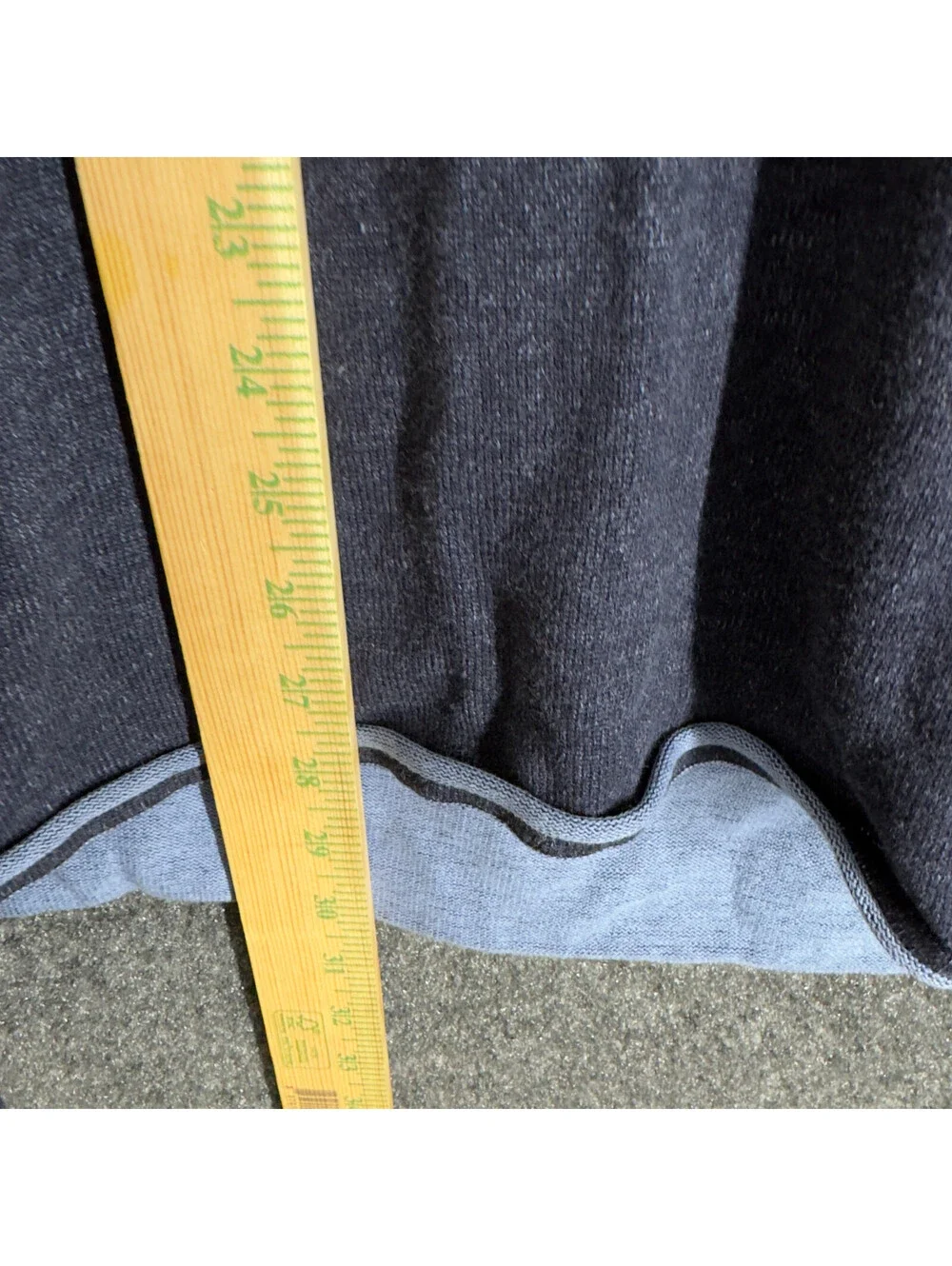 Blue Sweater Pullover Men 2XL Blue Knit V-Neck Long Sleeve Soft Cozy Cotton